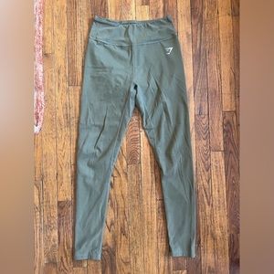 Medium Gymshark leggings-army green